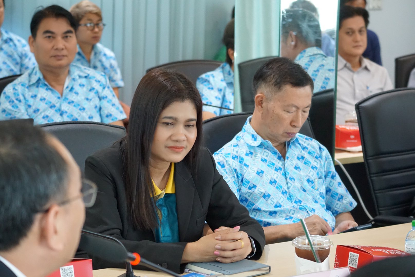 ต้อนรับคณะกรมส่งเสริมสหกรณ์ แนะนำแนวทางแก้ไขปัญหาหนี้สมาชิก