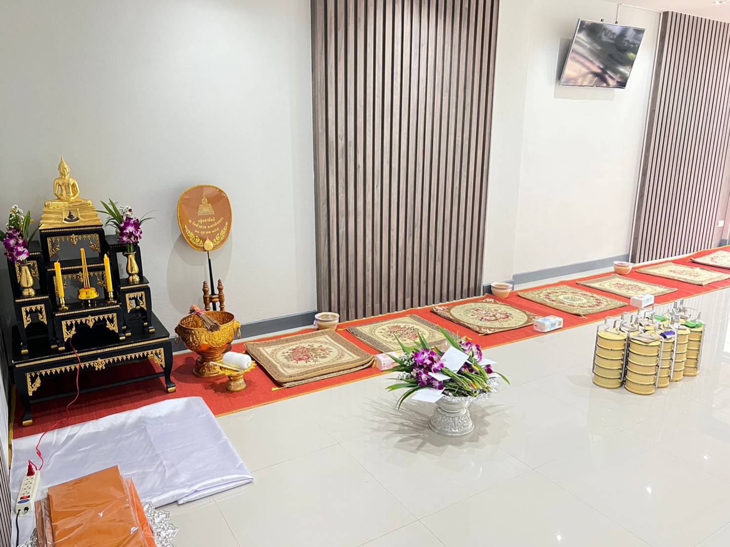 ทำบุญเลี้ยงพระ เนื่องในโอกาสวันขึ้นปีใหม่ 2566