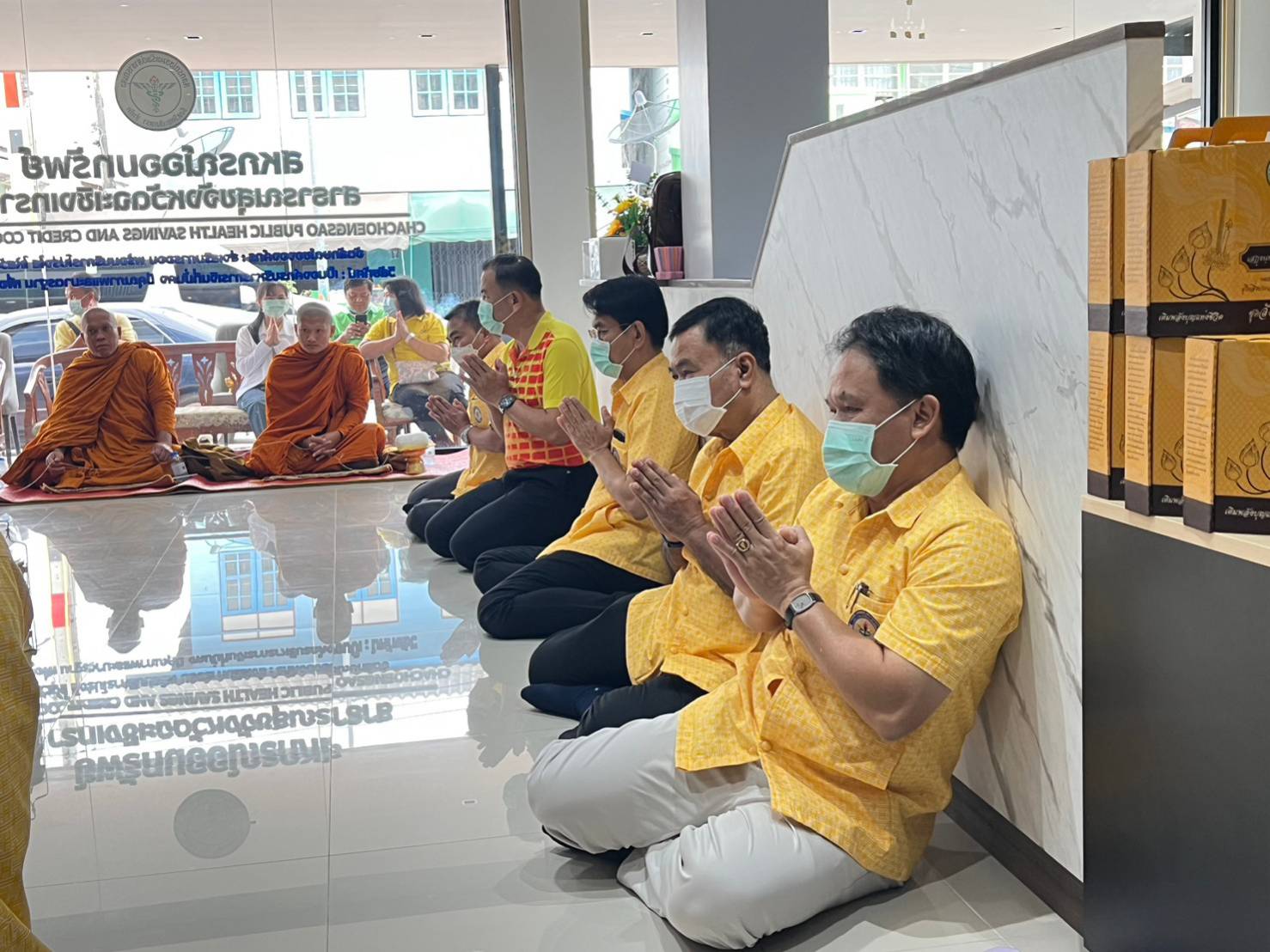 ทำบุญเลี้ยงพระ เนื่องในโอกาสวันขึ้นปีใหม่ 2566