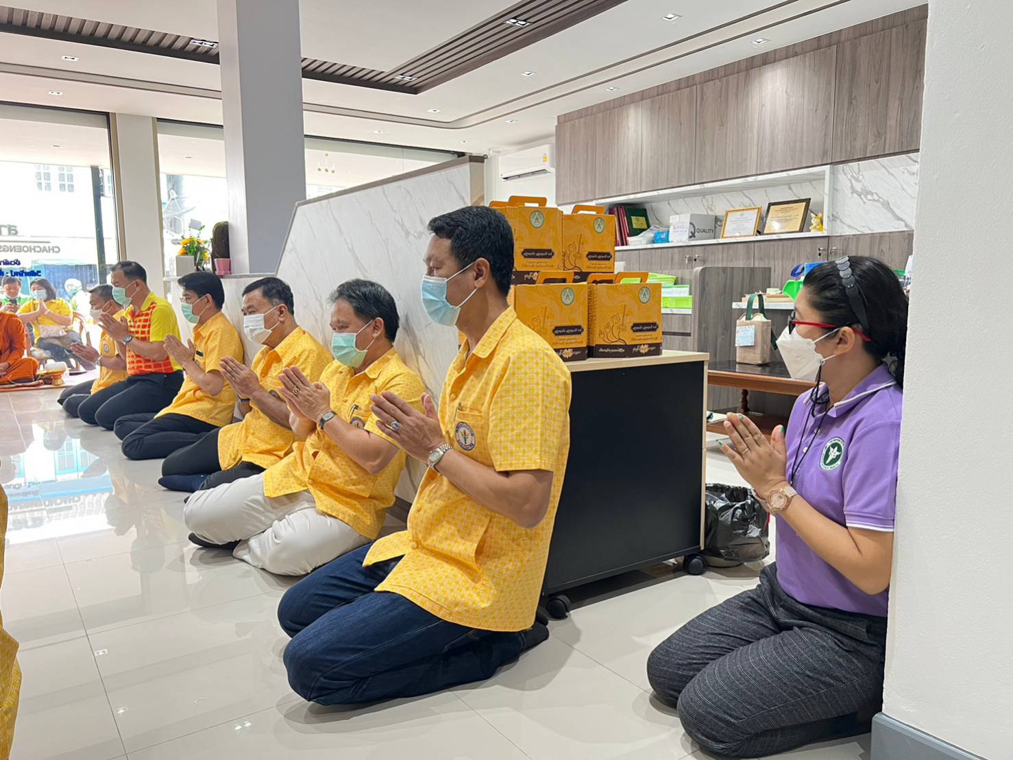 ทำบุญเลี้ยงพระ เนื่องในโอกาสวันขึ้นปีใหม่ 2566