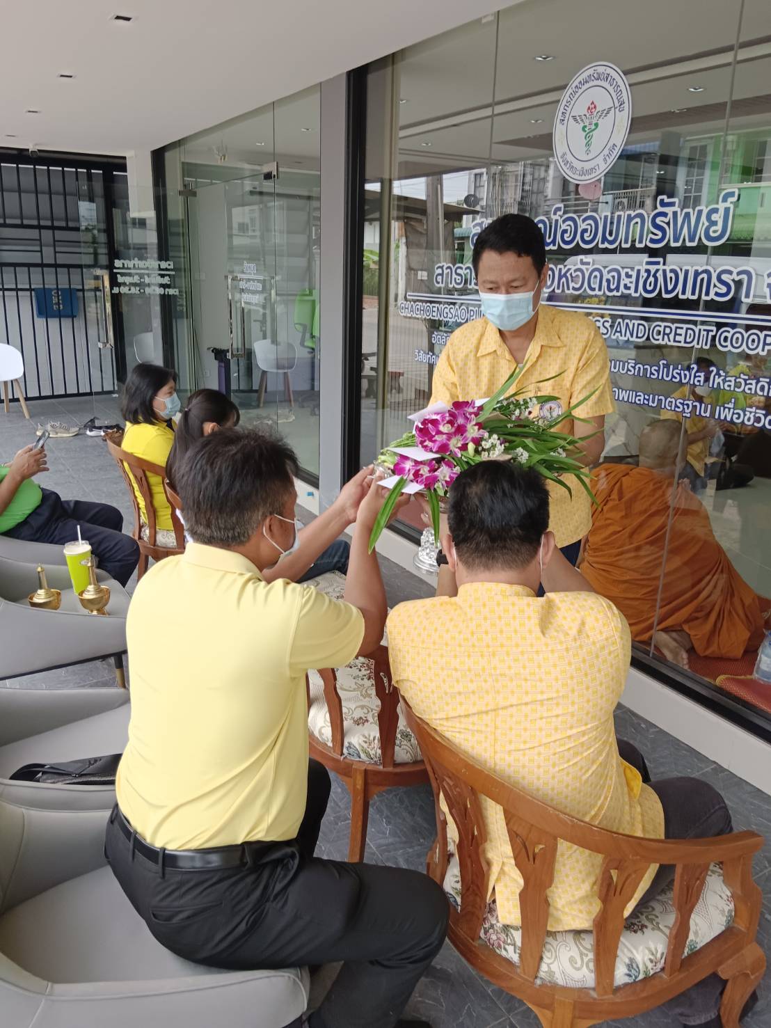 ทำบุญเลี้ยงพระ เนื่องในโอกาสวันขึ้นปีใหม่ 2566
