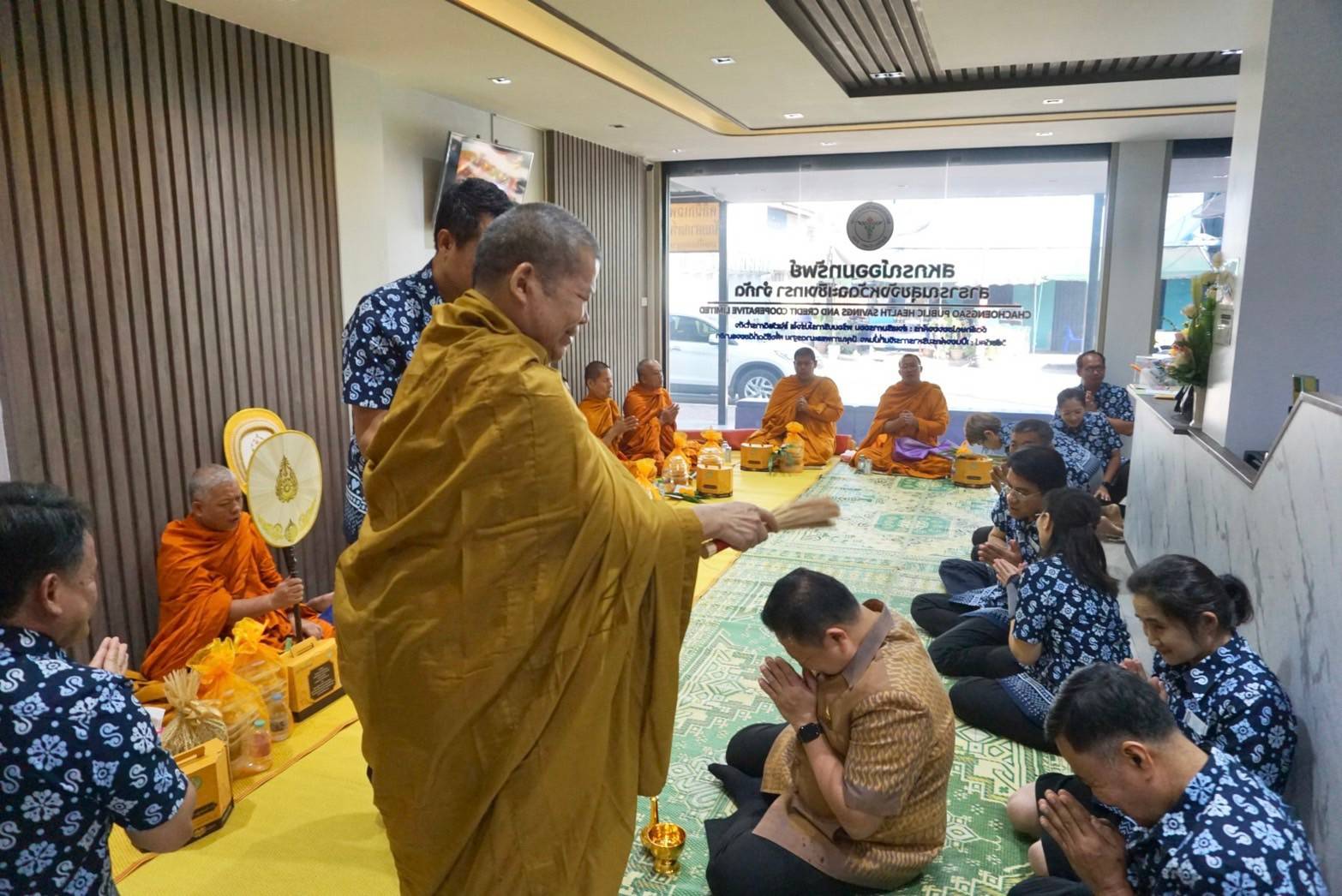 ทำบุญเลี้ยงพระ เนื่องในโอกาสวันขึ้นปีใหม่ 2567