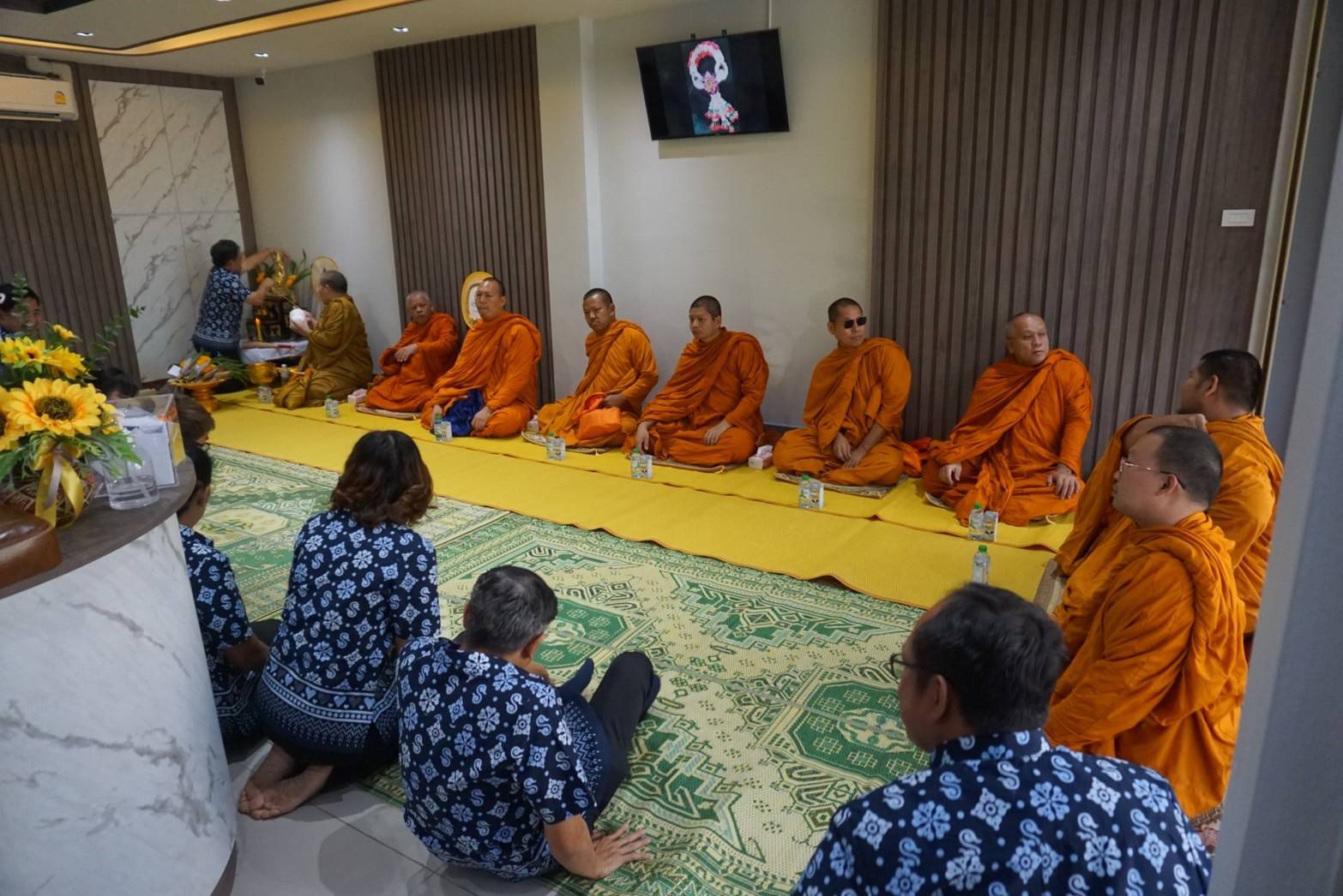 ทำบุญเลี้ยงพระ เนื่องในโอกาสวันขึ้นปีใหม่ 2567