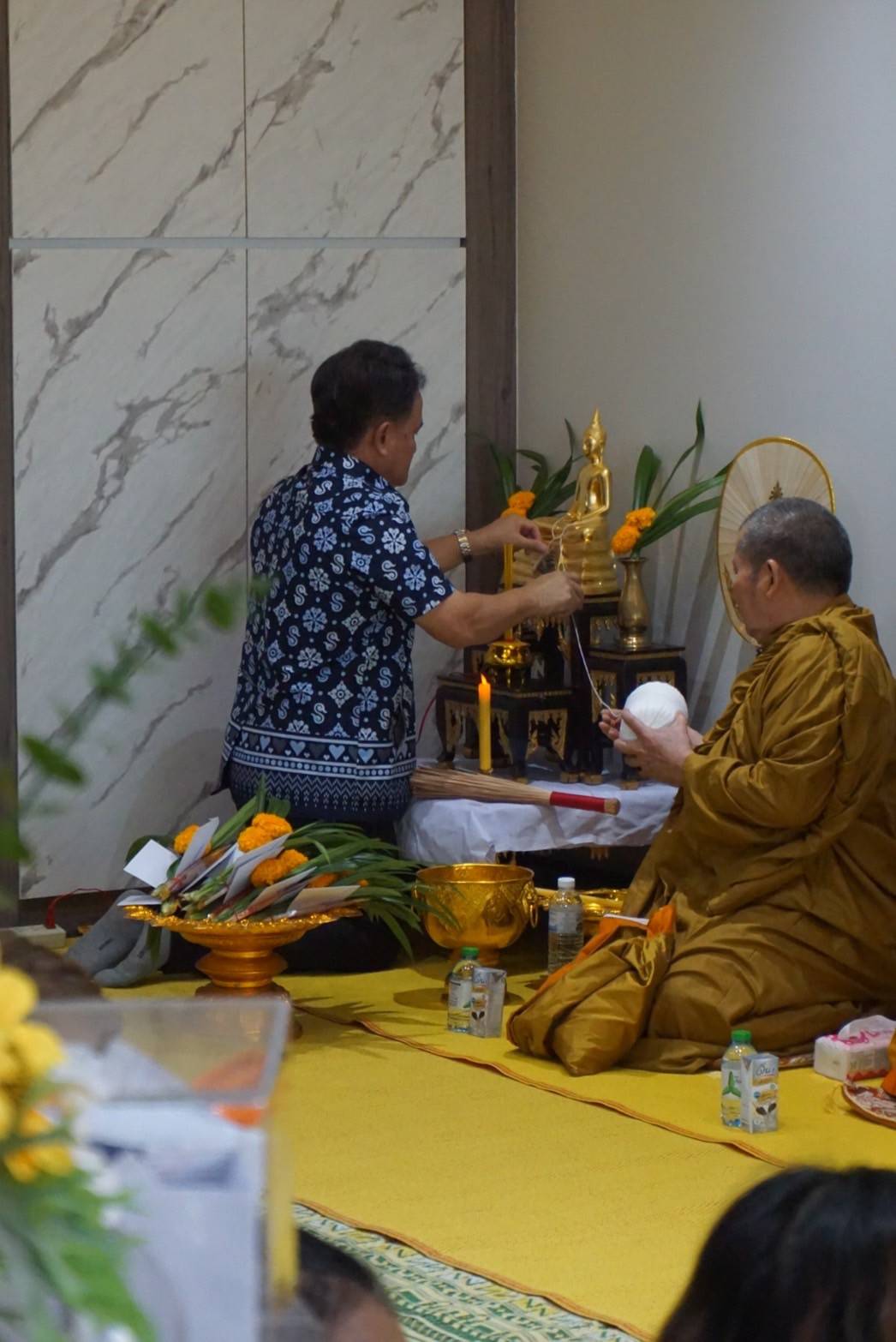 ทำบุญเลี้ยงพระ เนื่องในโอกาสวันขึ้นปีใหม่ 2567