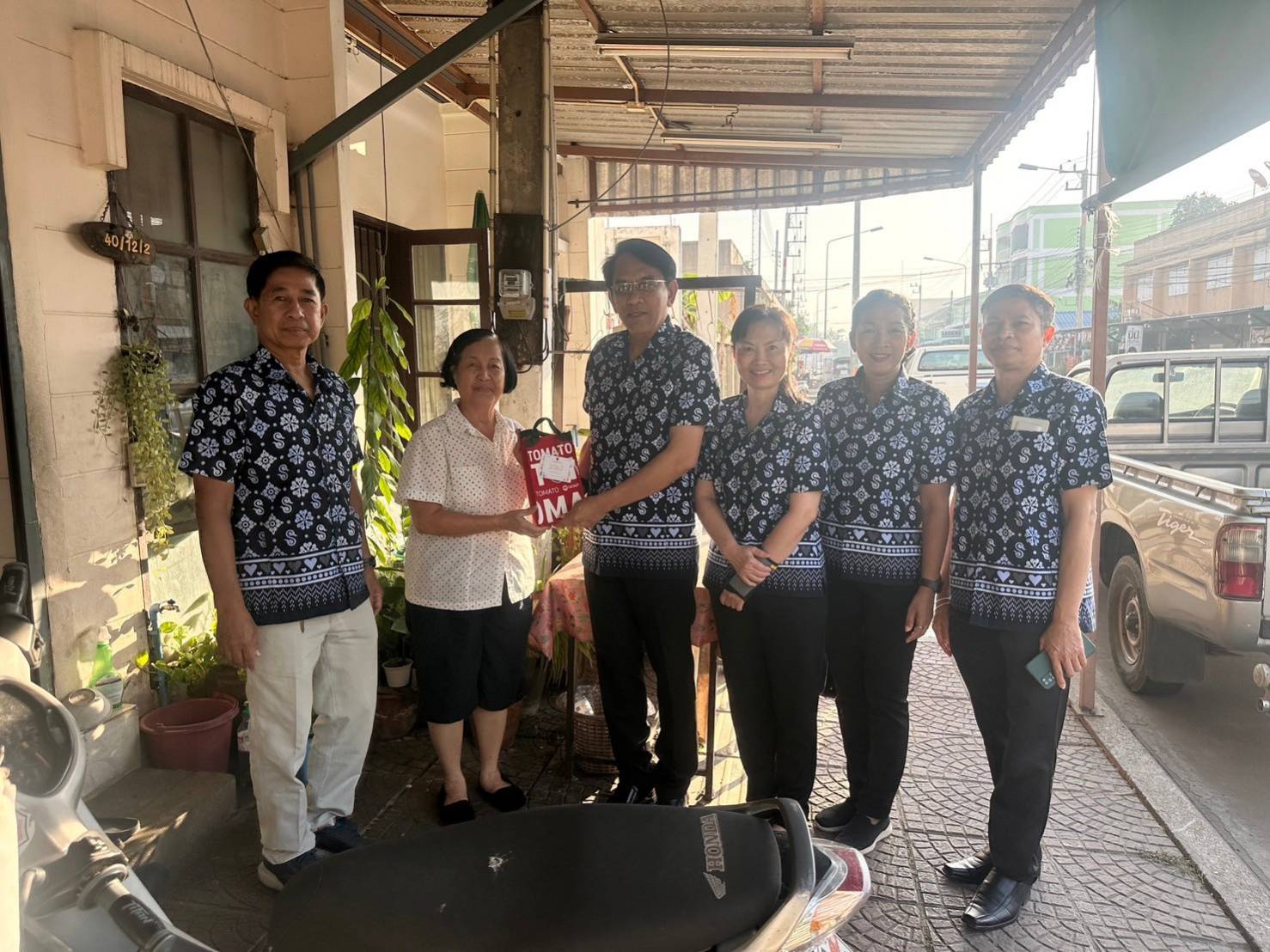 ทำบุญเลี้ยงพระ เนื่องในโอกาสวันขึ้นปีใหม่ 2567