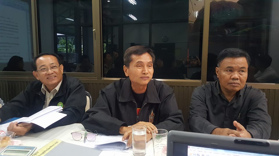 บรรยายชี้แจงการจัดตั้งสมาคมฌาปนกิจสงเคราะห์ ณ ห้องประชุมสหกรณ์ฯ