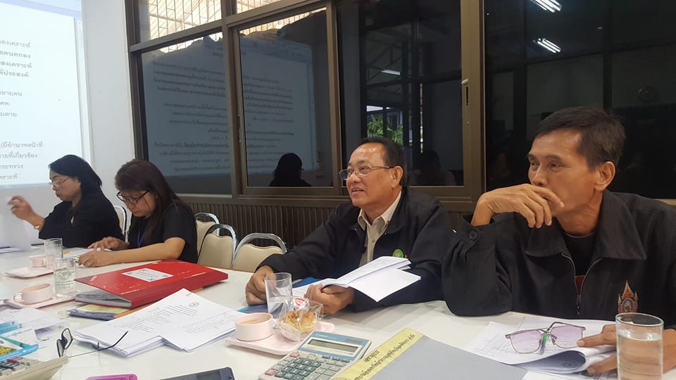 บรรยายชี้แจงการจัดตั้งสมาคมฌาปนกิจสงเคราะห์ ณ ห้องประชุมสหกรณ์ฯ