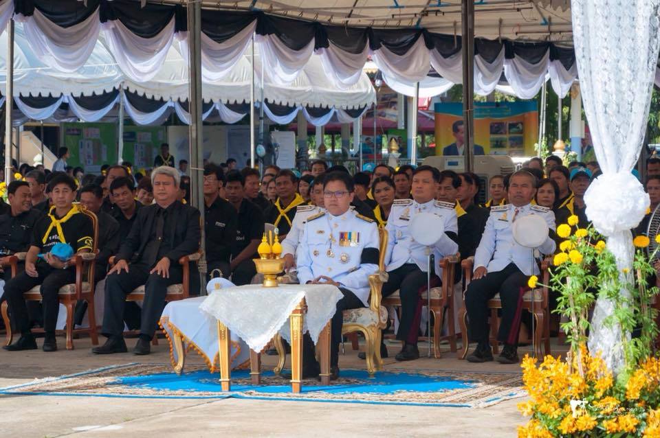 สมาชิกสหกรณ์ฯ จากทั่วทุกอำเภอในจังหวัดฉะเชิงเทรา เข้าร่วมงานพระราชพิธีถวายพระเพลิงพระบรมศพ พระบาทสมเด็จพระปรมินทรมหาภูมิพลอดุลยเดช บรมนาถบพิตร 26 ตุลาคม 2560