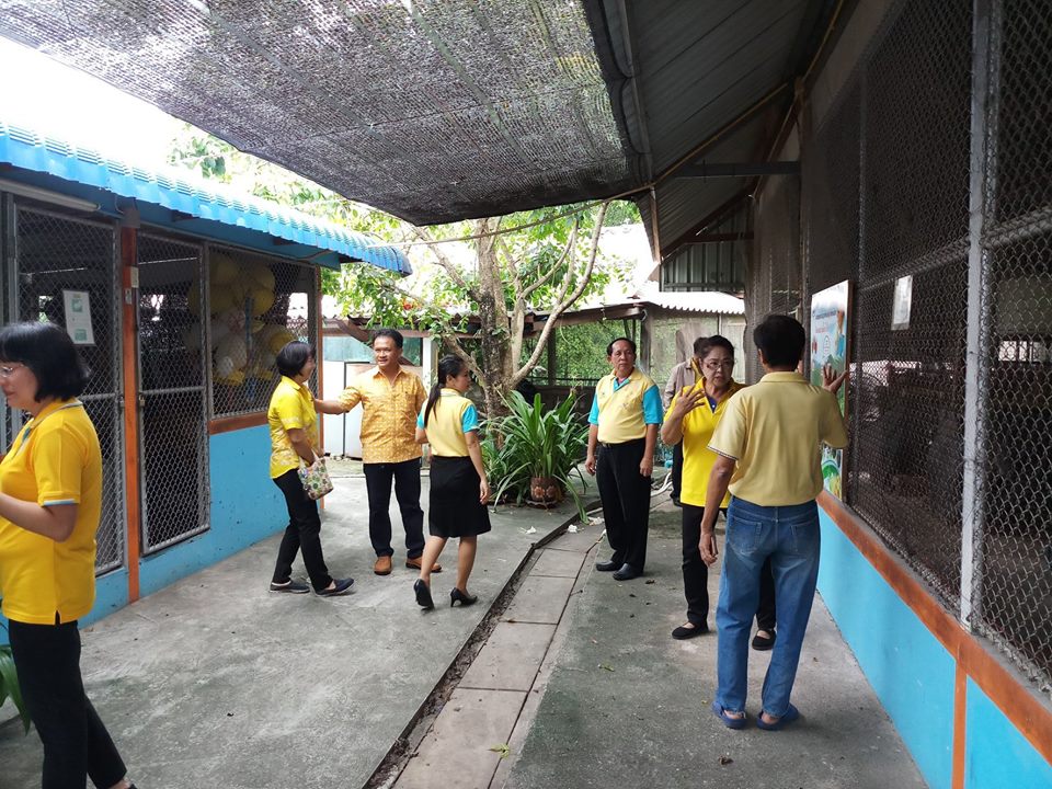 ทำกิจกรรมสาธารณประโยชน์เพื่อสังคมที่โรงเรียนฉะเชิงเทราปัญญานุกูล