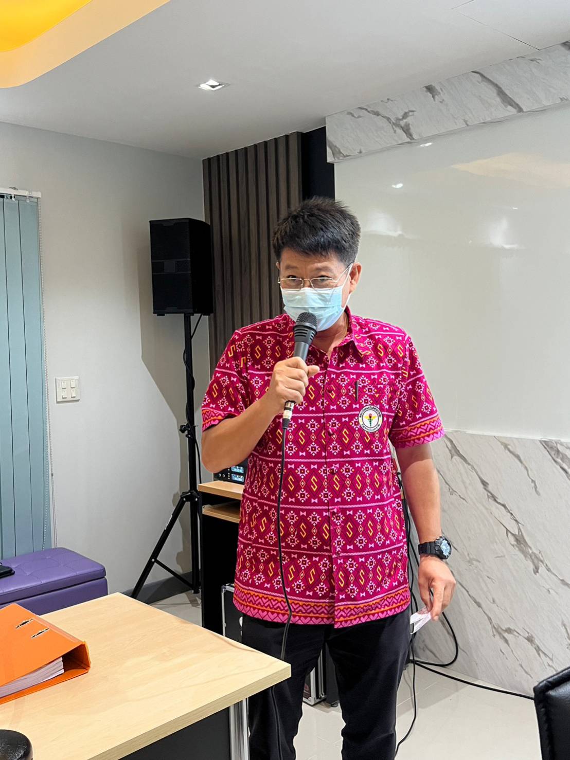 นายแพทย์-สาธารณสุขจังหวัดฉะเชิงเทรา ร่วมประชุมสหกรณ์ออมทรัพย์
และให้เกียรติจับรางวัลให้กับสมาชิกสหกรณ์ฯ