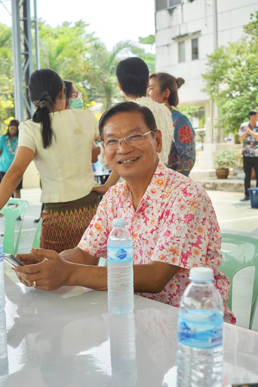 พิธีทำบุญ และรคน้ำขอพรเนื่องในเทศกาลสงกรานด์ ปี 2566