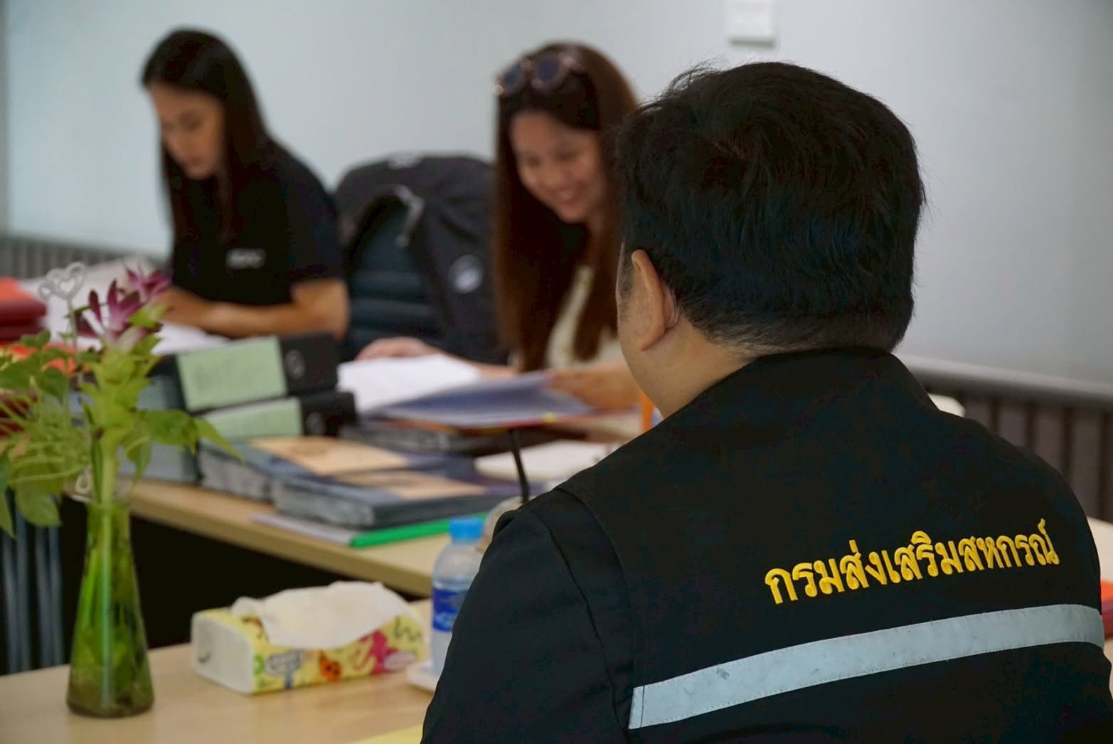 ต้อนรับ สหกรณ์จังหวัดฯ โครงการส่งเสริมและพัฒนาเพื่อคัดเลือกดีเด่น