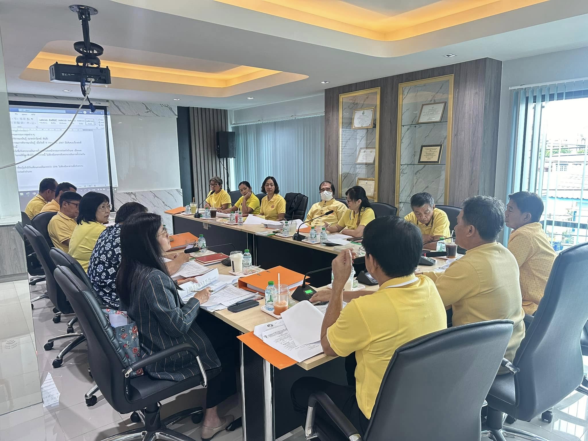 ประชุมคณะกรรมการ ศูนย์ประสานงาน สสธท. สอ. สสจ.ฉะเชิงเทรา ครั้งที่ 8/2567