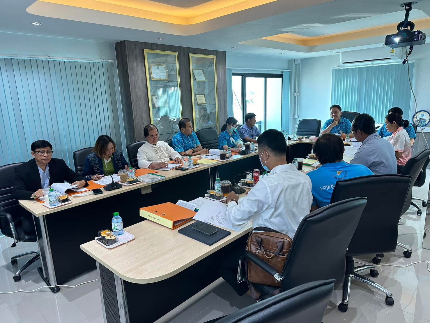 ประชุมคณะกรรมการ ศูนย์ประสานงาน สสธท. สอ. สสจ.ฉะเชิงเทรา ครั้งที่ 1/2567