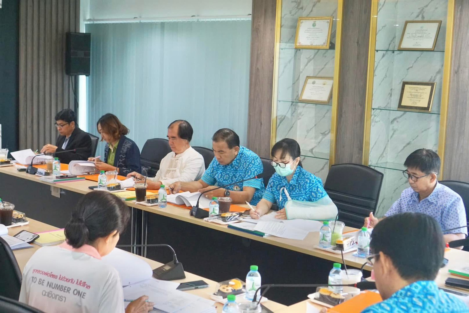 ประชุมคณะกรรมการ ศูนย์ประสานงาน สสธท. สอ. สสจ.ฉะเชิงเทรา ครั้งที่ 1/2567